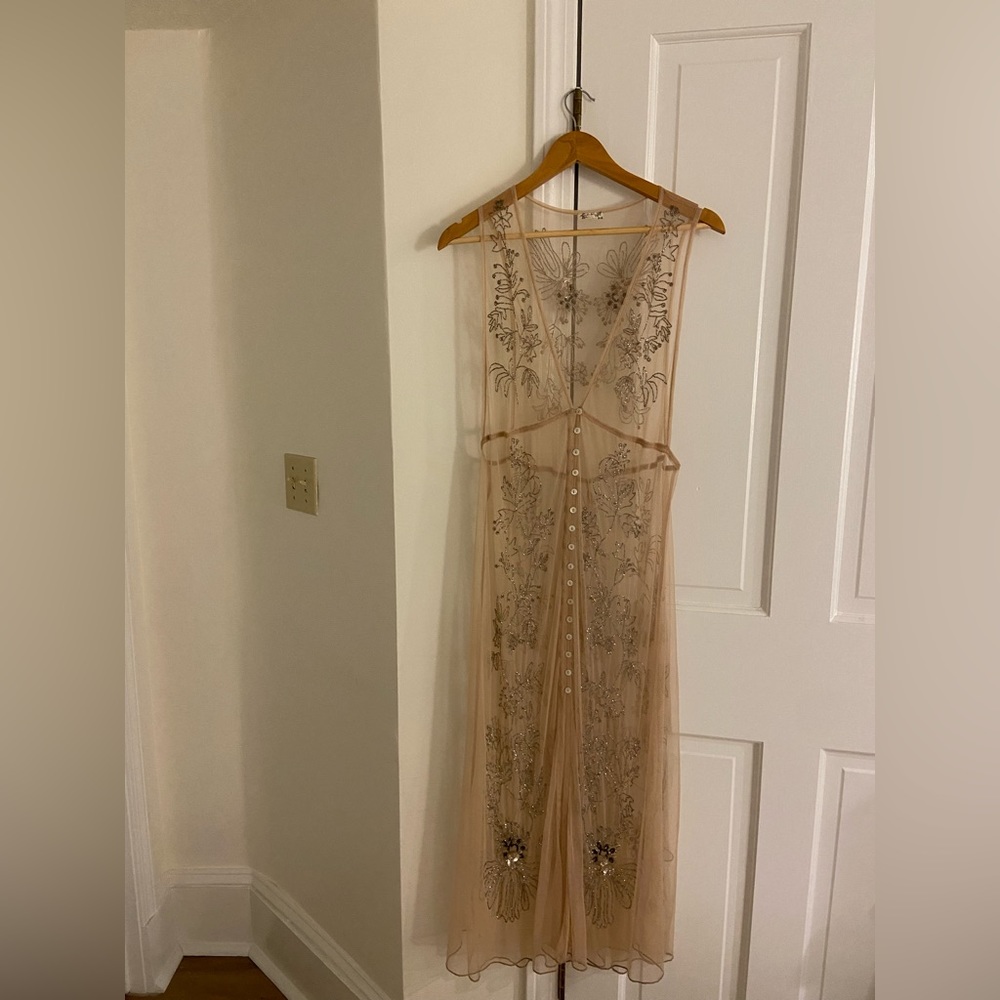 Free People Bejeweled Duster ✨